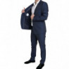 Abito MARTINI monopetto blu 2 pezzi - IT52 - XL