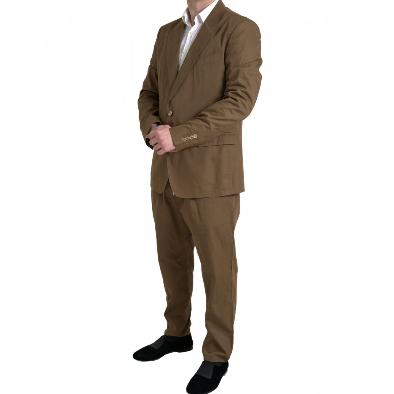Abito TAORMINA monopetto marrone 2 pezzi - IT56 - XL