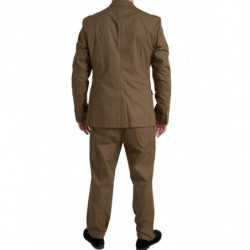 Abito TAORMINA monopetto marrone 2 pezzi - IT56 - XL
