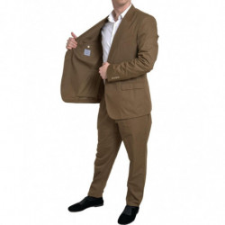 Abito TAORMINA monopetto marrone 2 pezzi - IT56 - XL