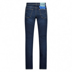 Jeans e pantaloni in cotone blu - W37