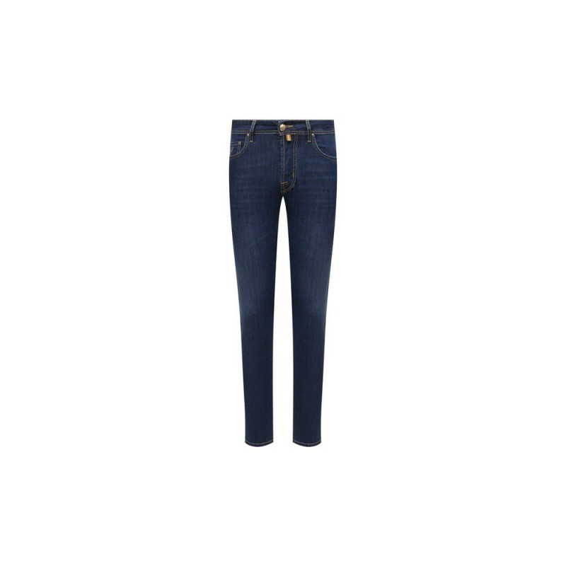 Jeans e pantaloni in cotone blu - W34