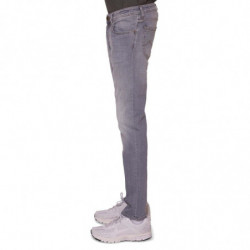 Jeans e pantaloni in cotone grigio - W34