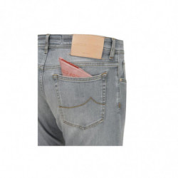Jeans e pantaloni in cotone grigio - W34