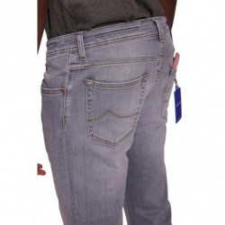 Jeans e pantaloni in cotone grigio - W34