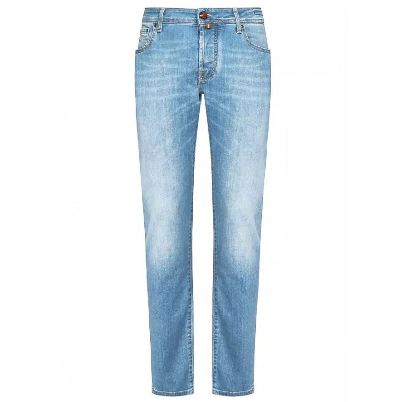 Jeans e pantaloni in cotone azzurro - W38