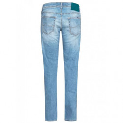 Jeans e pantaloni in cotone azzurro - W38
