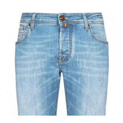 Jeans e pantaloni in cotone azzurro - W38