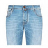 Jeans e pantaloni in cotone azzurro - W38