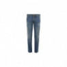Jeans e pantaloni in cotone azzurro - W37