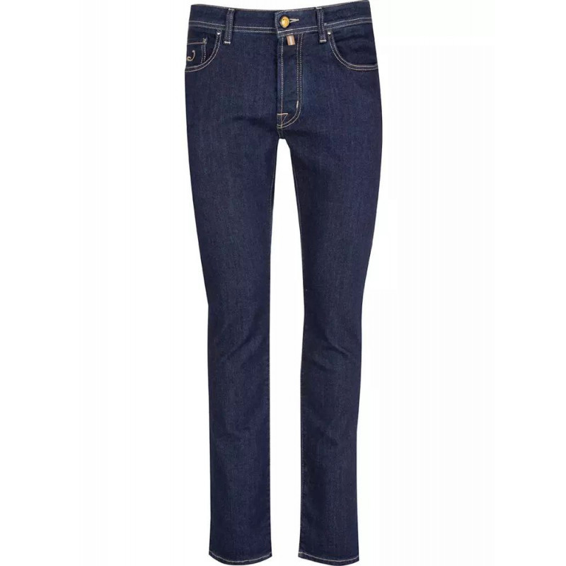 Jeans e pantaloni in cotone blu - W37