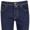 Jeans e pantaloni in cotone blu - W37
