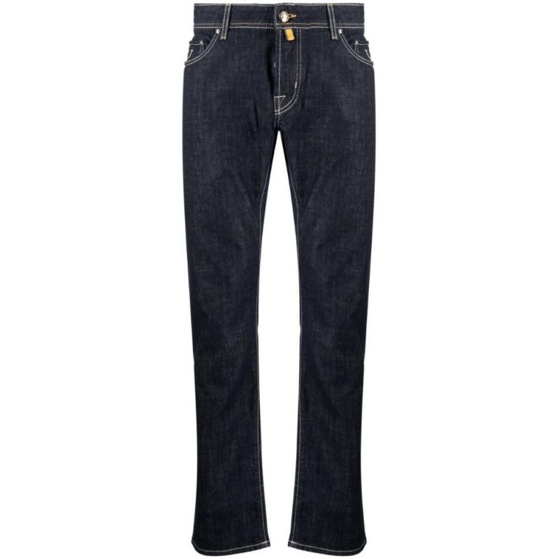 Jeans e pantaloni in cotone blu - W31