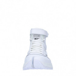 Sneaker Bianca In Pelle E Tessuto - EU42/US9