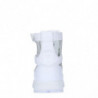Sneaker Bianca In Pelle E Tessuto - EU42/US9