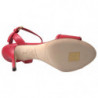 Sandali tacco spillo cinturino alla caviglia rosso - EU38/US7.5