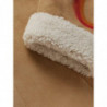 Giacca in pelle beige - L