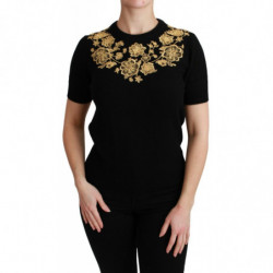 Top maglione floreale...