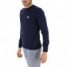 Maglione in cotone blu - L