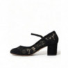 Scarpe décolleté in pizzo nero Mary Jane Taormina - EU36/US5.5