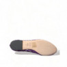 Scarpe basse Vally Taormina con cristalli di pizzo viola - EU37/US6.5
