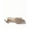 Scarpe slingback in cristallo bianco pizzo Taormina - EU38/US7.5