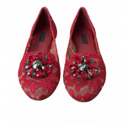 Scarpe basse con cristalli di pizzo Red Vally Taormina - EU36.5/US6