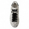 Scarpe da ginnastica basse con stelle in pelle bianca - EU40.5/US7.5