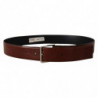 Cintura fibbia vita logo pelle verniciata vitello bordeaux - 85 CM