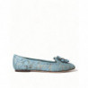 Scarpe basse con cristalli di pizzo Blu Vally Taormina - EU37/US6.5