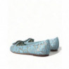 Scarpe basse con cristalli di pizzo Blu Vally Taormina - EU37/US6.5