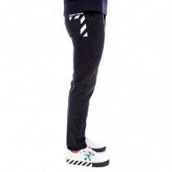 Jeans e pantaloni in cotone nero - W29