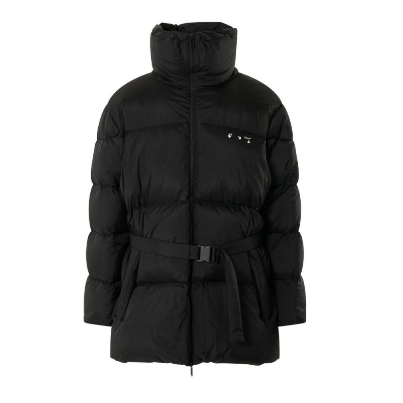 Giacca in nylon nero - M