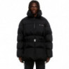 Giacca in nylon nero - M