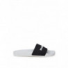 Scivolo per piscina bianco/nero con logo - EU39/US6.5