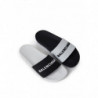 Scivolo per piscina bianco/nero con logo - EU39/US6.5