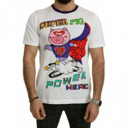 T-shirt Super Power Pig in...