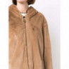 Giacche e cappotto in poliestere beige - S
