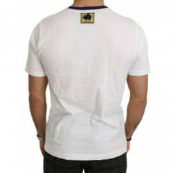 T-shirt Super Power Pig in cotone bianco - IT56 - XXL