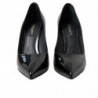 Scarpe con tacco décolleté in pelle verniciata nera - EU36/US5.5