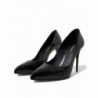 Scarpe con tacco décolleté in pelle verniciata nera - EU36/US5.5