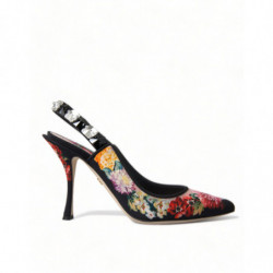 Scarpe slingback con tacco...