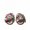 Scarpe sandali cristallo motivo floreale multicolore - EU35/US4.5