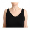 Canotta casual senza maniche in cotone nero - IT2 - S