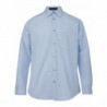 Camicia Oxford in cotone blu - 39