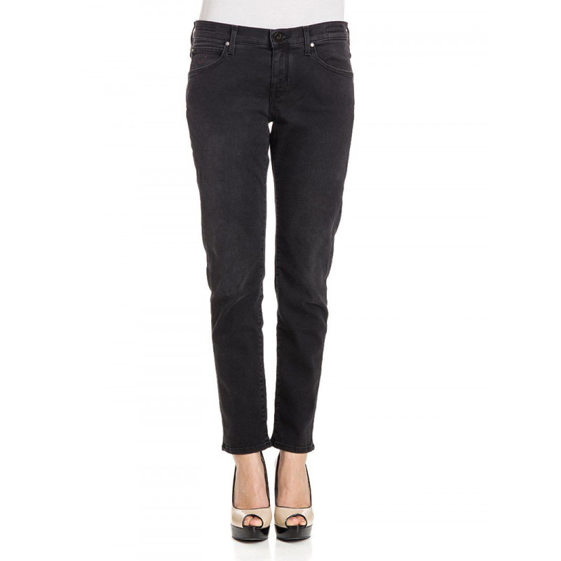 Jeans e pantaloni in cotone nero - W27