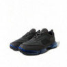 Scarpe da ginnastica basse in maglia di gomma nera blu - EU40/US7