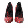 Scarpe décolleté calzini pizzo pelle Ayers rossa - EU36.5/US6