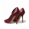 Scarpe décolleté calzini pizzo pelle Ayers rossa - EU36.5/US6