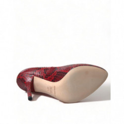 Scarpe décolleté calzini pizzo pelle Ayers rossa - EU36.5/US6